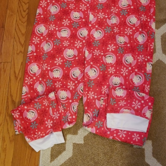 Elf on the Shelf Fleece Union Suit Size XL - Picture 3 of 4